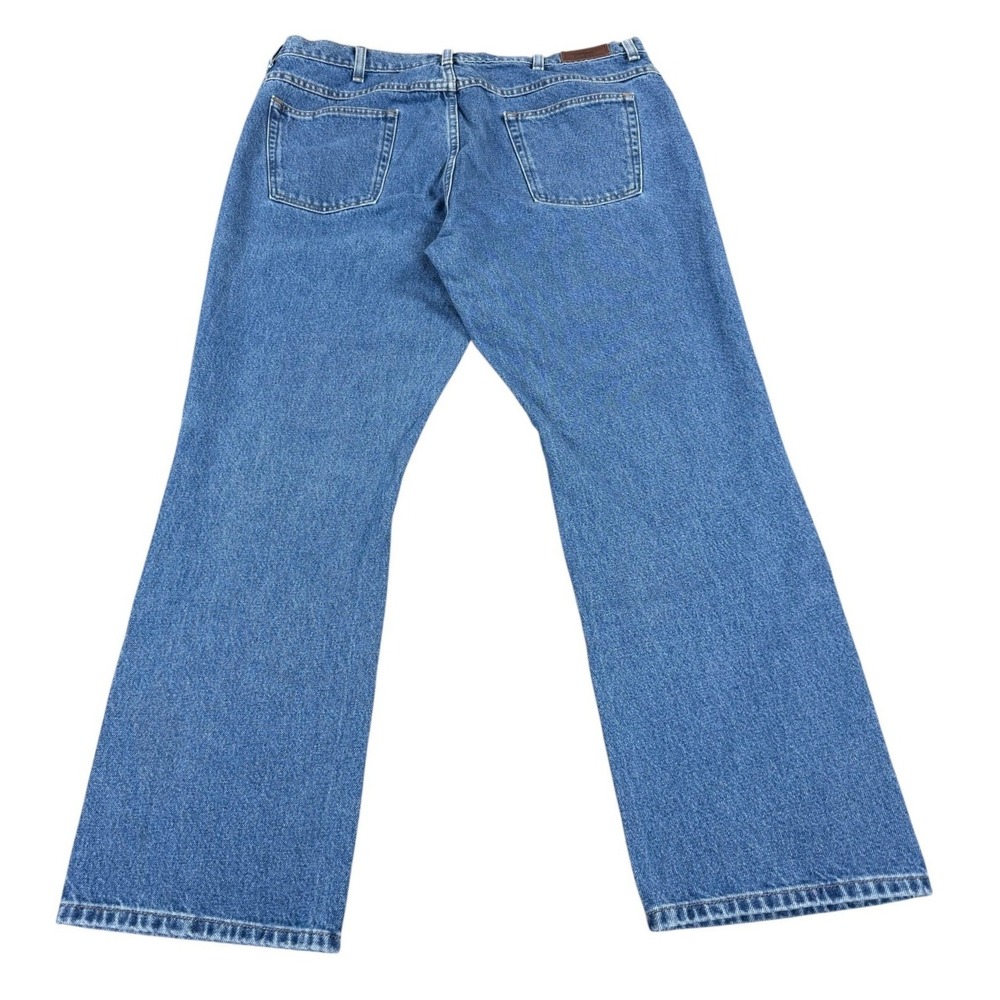 L.L. Bean Jeans Mens 38x30 Standard Fit Blue 100% Cotton Straight Leg Denim
